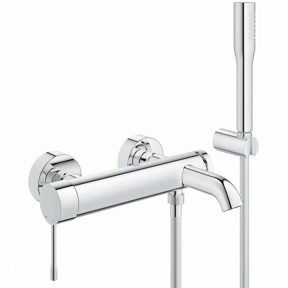 Смеситель Grohe Essence+ 33628001 для ванны и душа хром