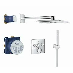 Душевой комплект Grohe Grohtherm SmartControl 34706000 с термостатом хром