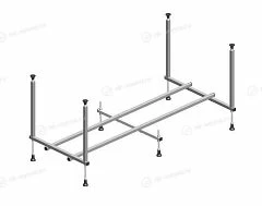 Каркас для ванны Alex Baitler Orta 150х90 L/R с заклепками (приобретается в комплекте с ванной)