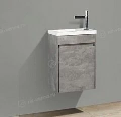 Тумба с раковиной BelBagno Pietra Mini 46 R Stucco Cemento