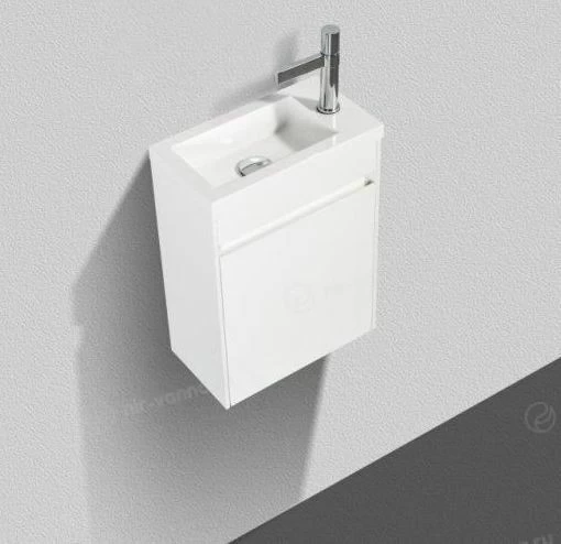 Тумба под раковину BelBagno Pietra Mini 40 L Bianco Lucido