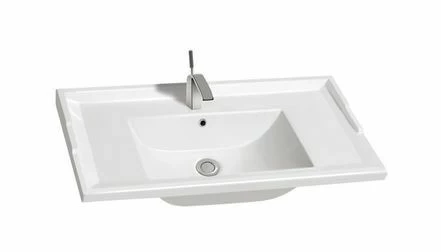 Встраиваемая раковина CeramaLux N NYJ840-80 80*48