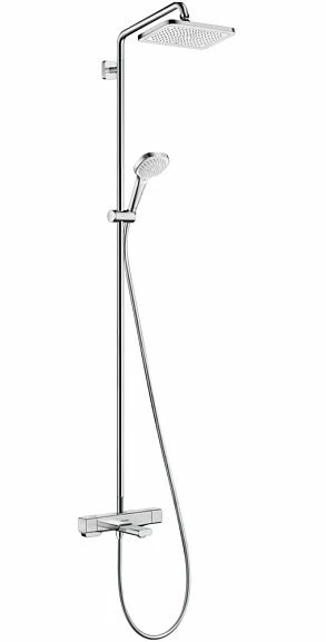 Душевая стойка Hansgrohe Croma E 27687000 с термостатом и изливом