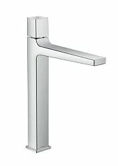 Порционно-нажимной смеситель Hansgrohe Metropol Select 32572000 для раковины с донным клапаном хром