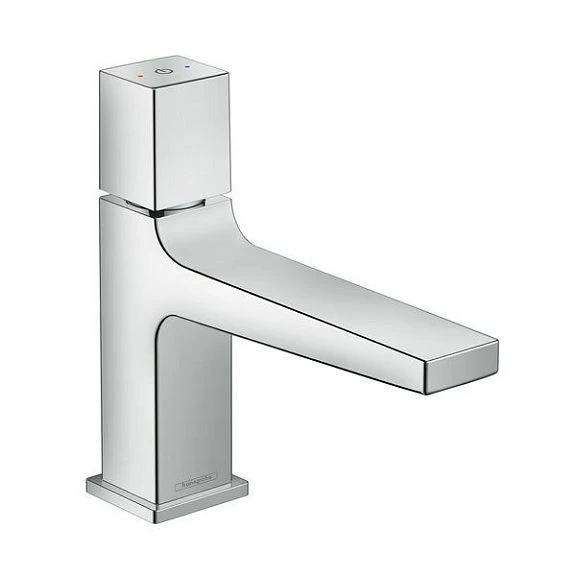 Порционно-нажимной смеситель Hansgrohe Metropol Select 32570000 для раковины с донным клапаном хром